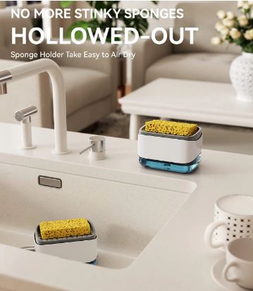 Sponge Holding Soap Dispenser