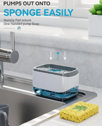 Sponge Holding Soap Dispenser