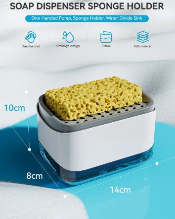 Sponge Holding Soap Dispenser