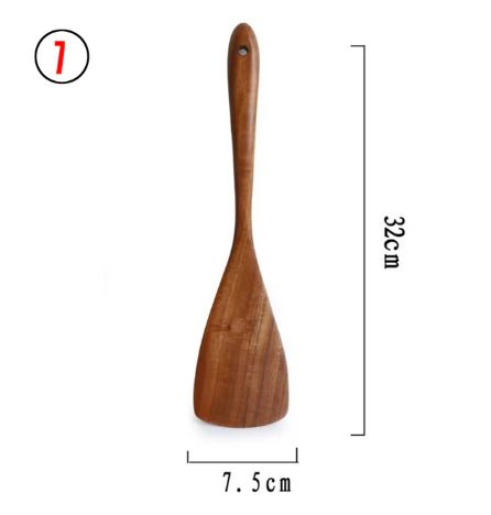 Thailand Teak Natural Wood Kitchenware