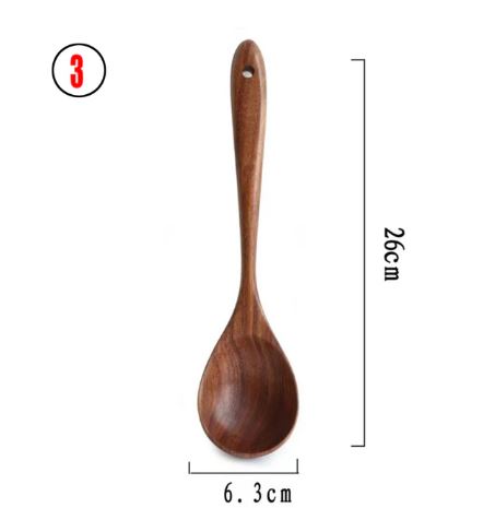 Thailand Teak Natural Wood Kitchenware